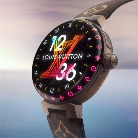 tambour horizon led watch.